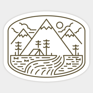 Hike Hike Horaaay! Sticker